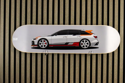 Audi RS6 Avant GT Skate Deck Wall Art