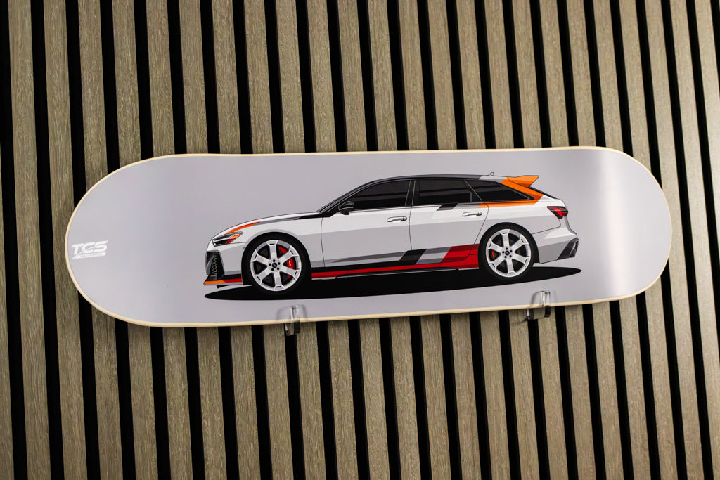 Audi RS6 Avant GT Skate Deck Wall Art
