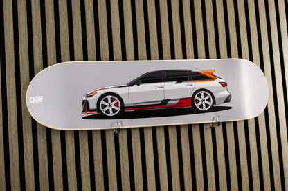 Audi RS6 Avant GT Skate Deck Wall Art