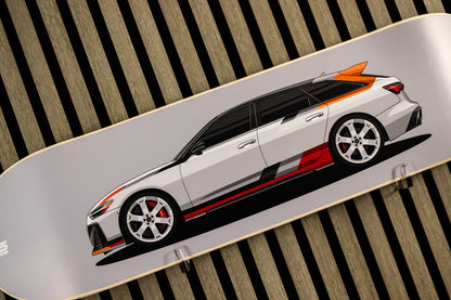 Audi RS6 Avant GT Skate Deck Wall Art