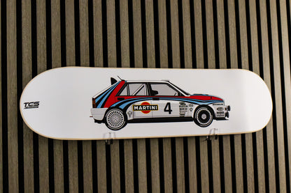 Lancia Delta S4 - Group B Rally Car - Skate Deck Wall Art