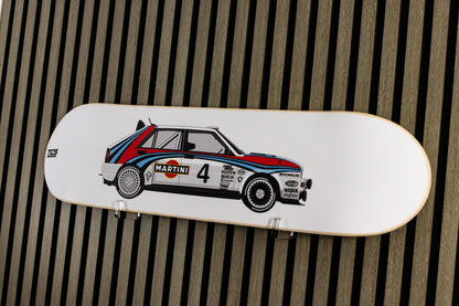 Lancia Delta S4 - Group B Rally Car - Skate Deck Wall Art