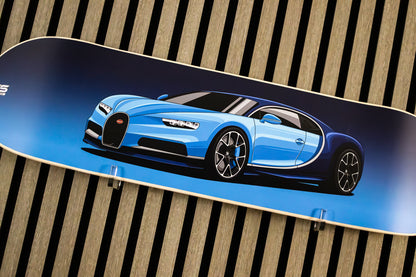 Bugatti Chiron Wall Art Skatedeck