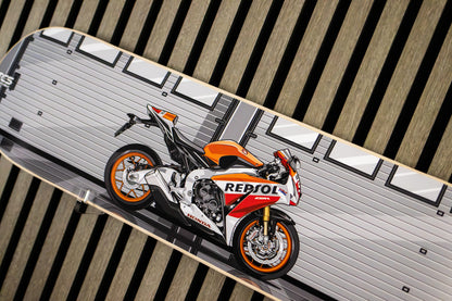 Honda CBR1000RR (Repsol Livery) Motorbike Skate Deck Wall Art