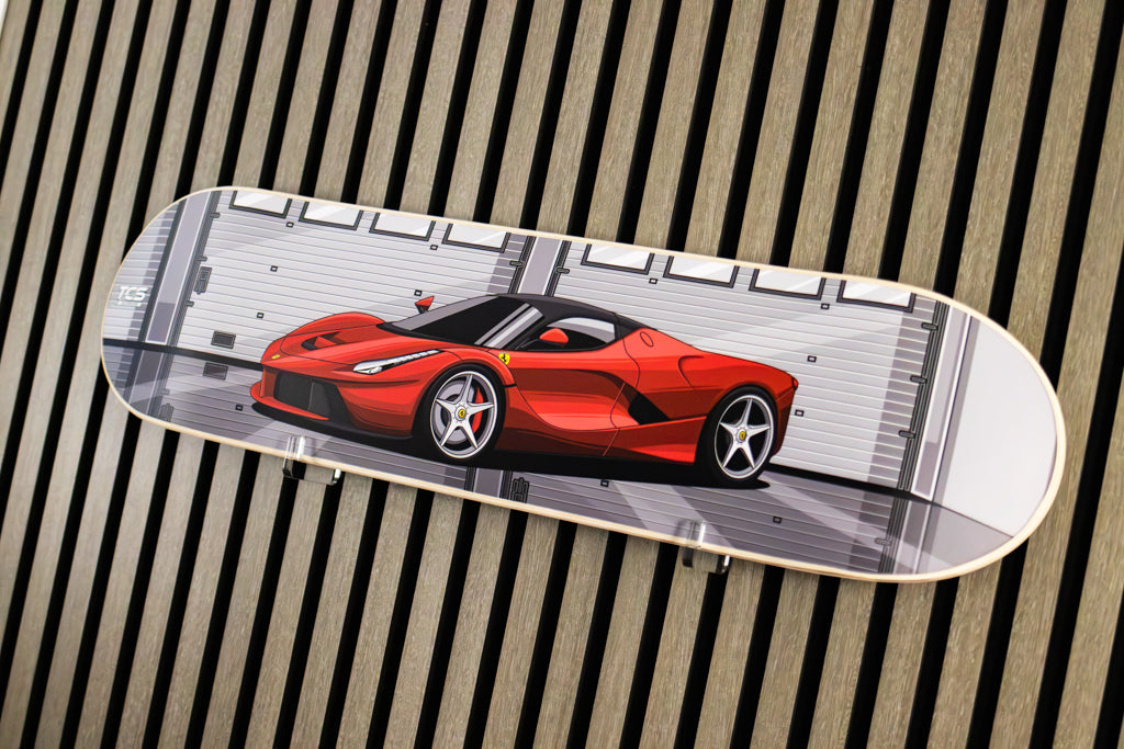 La Ferrari Wall Art Skatedeck