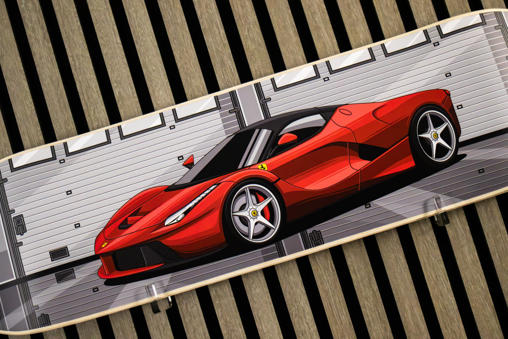 La Ferrari Wall Art Skatedeck