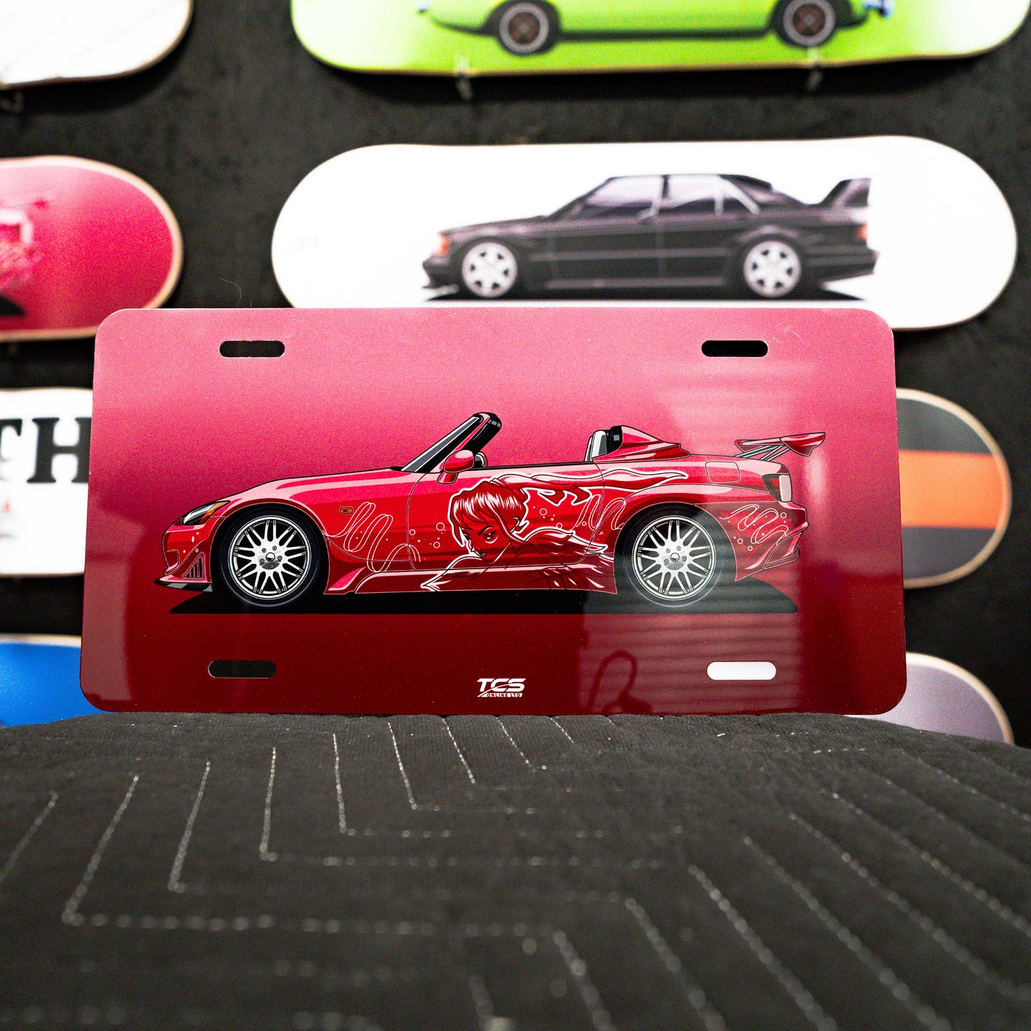 Suki's 2 F and 2 F S2000 inspired Licence Plate Art