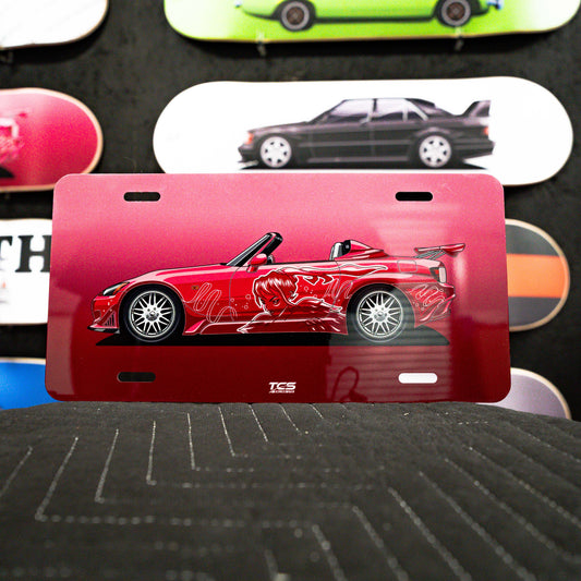 Suki's 2 F and 2 F S2000 inspired Licence Plate Art