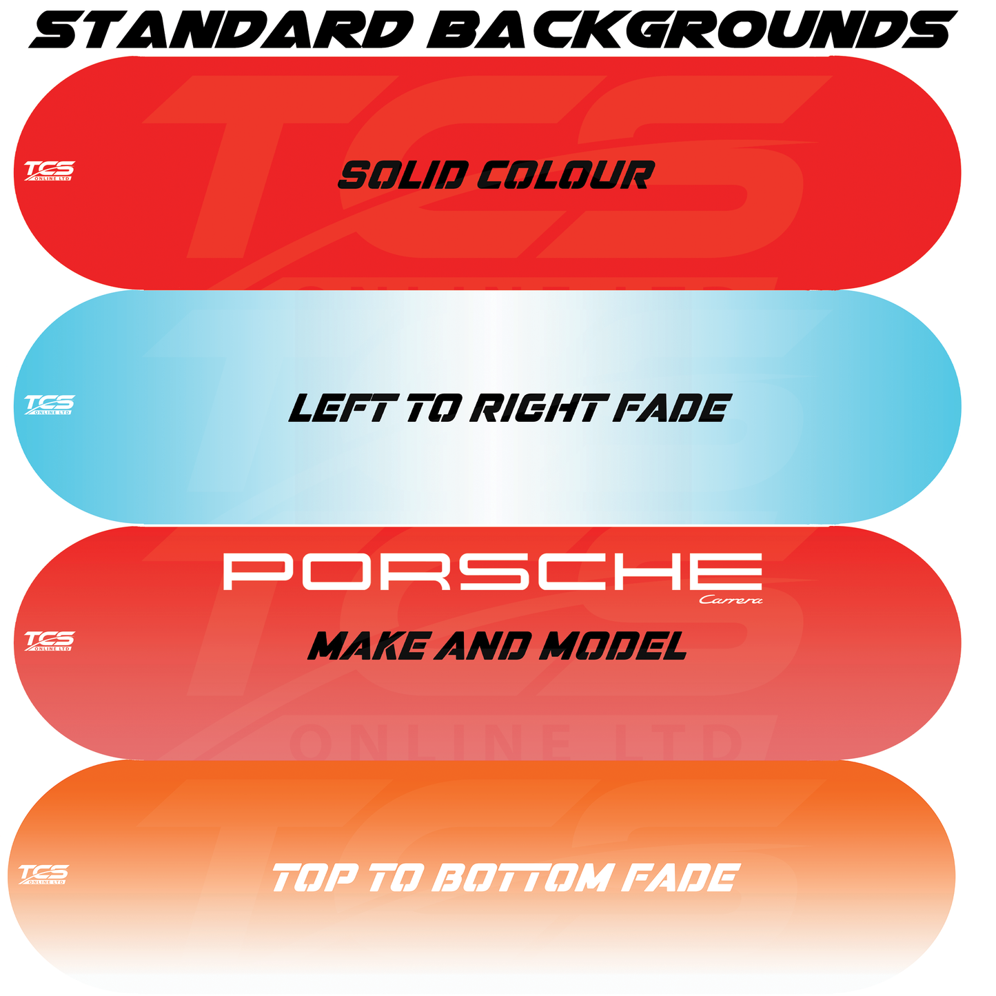 Template of custom skateboards