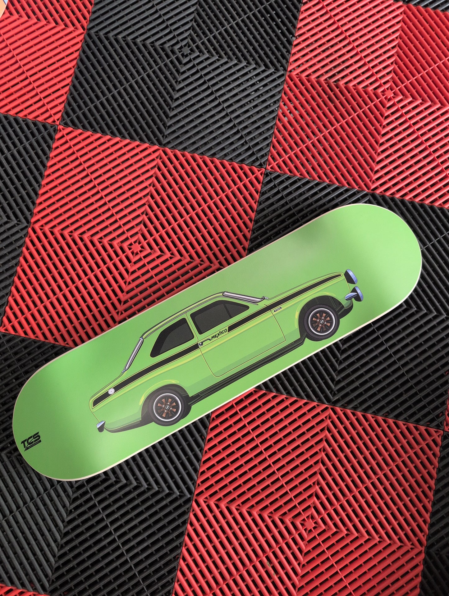 Mexico skateboard wall art