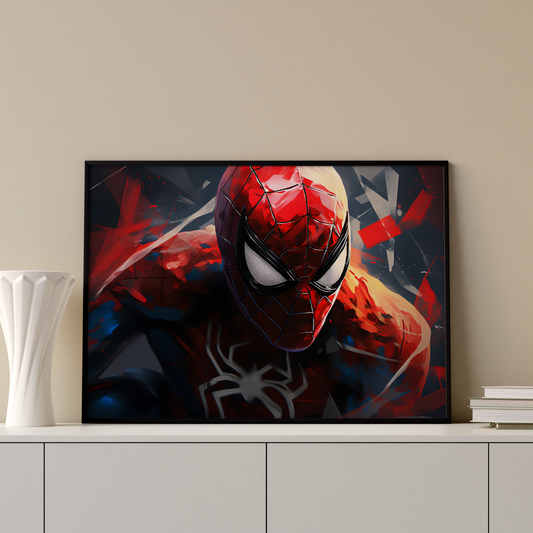 Spiderman Super Hero Print