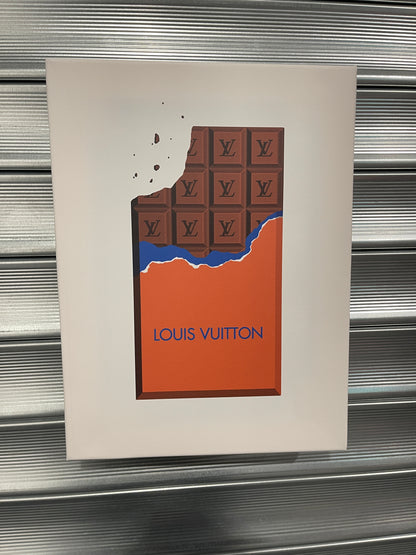 LV Chocolate Bar Canvas