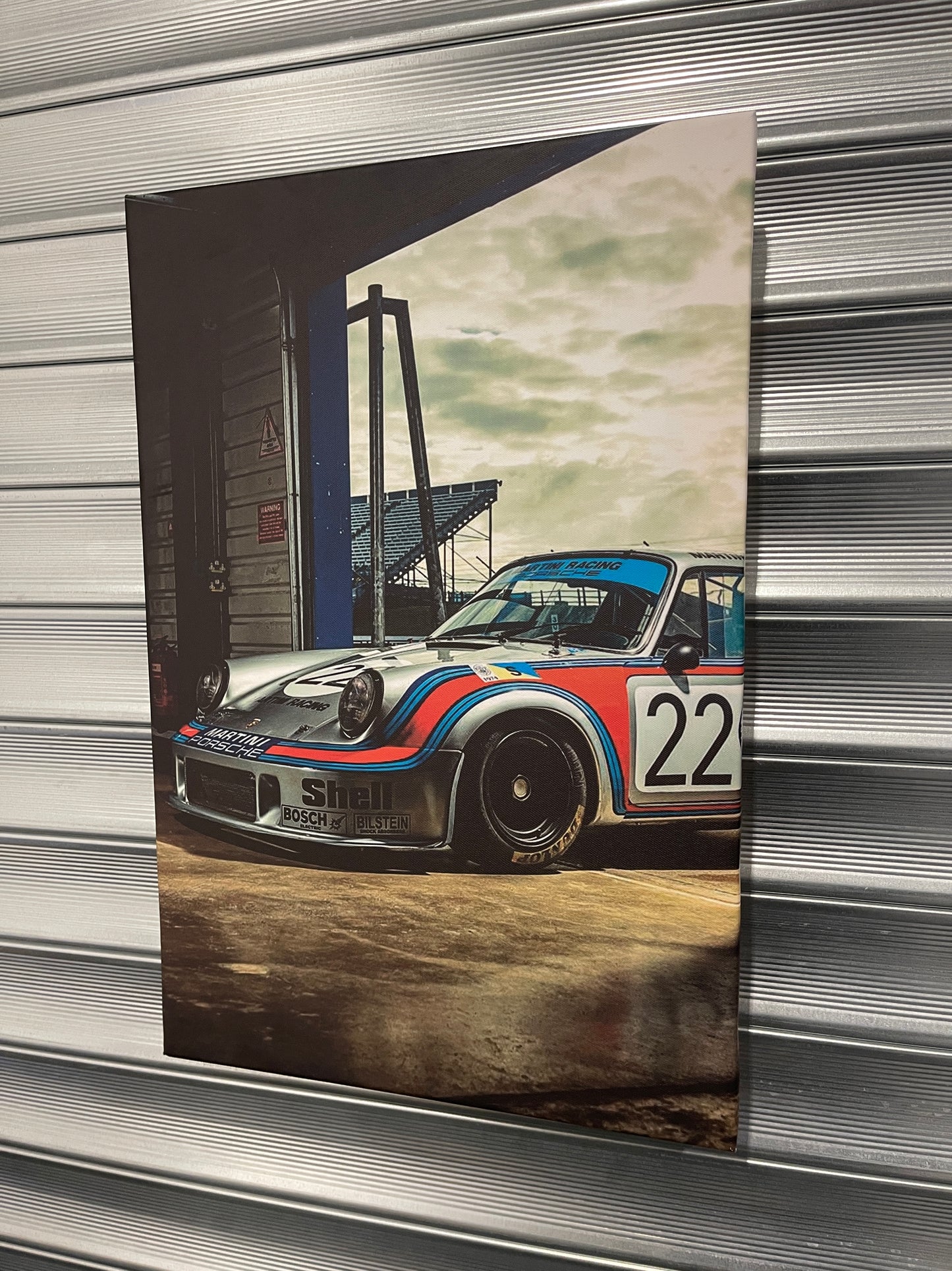 Porsche Martini Canvas